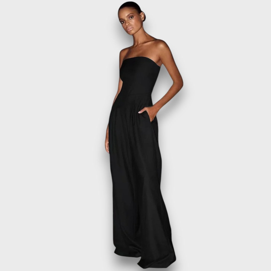 Louna – Elegant Bandeau Jumpsuit